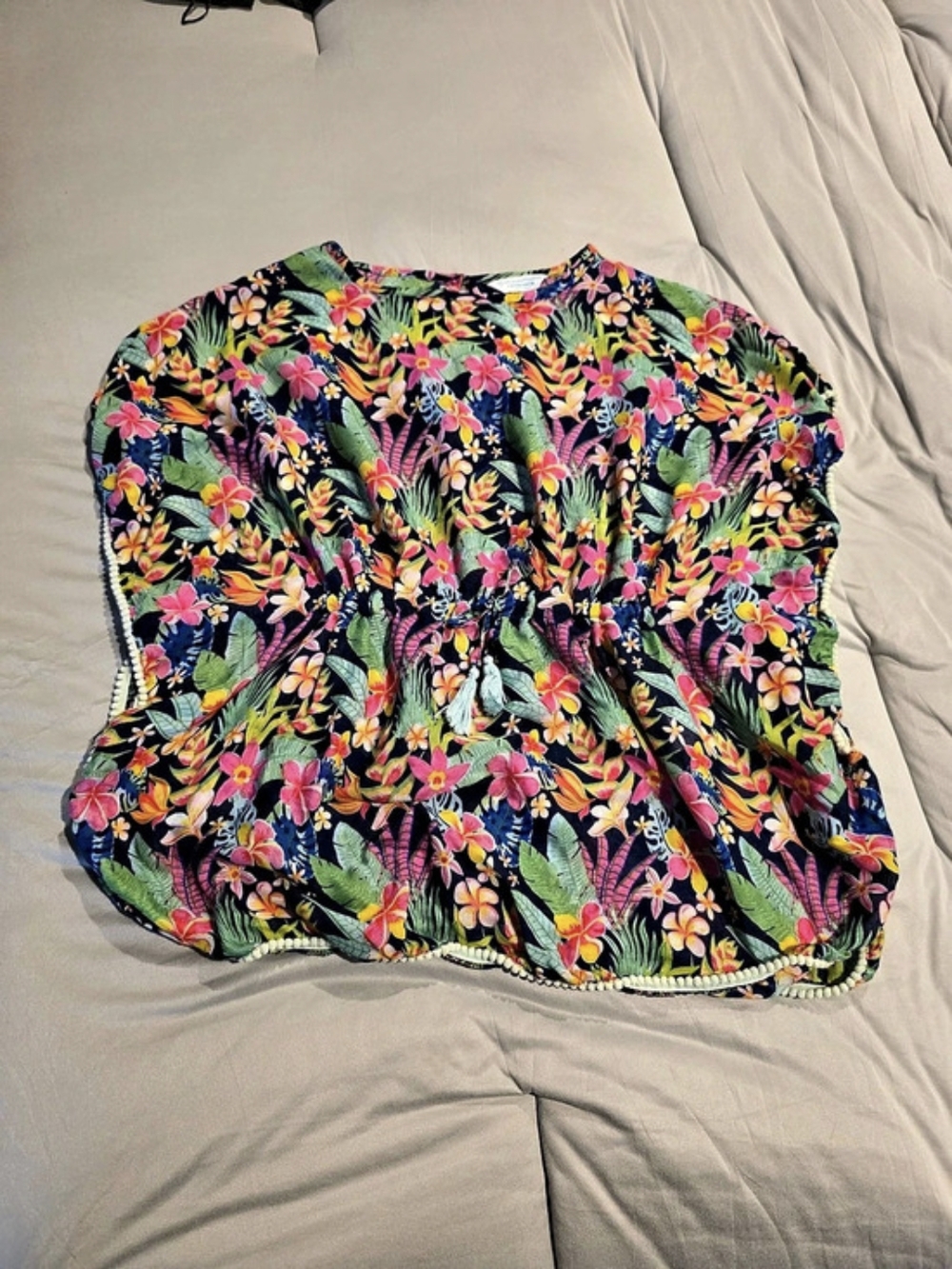 Floral Swim Cover Up